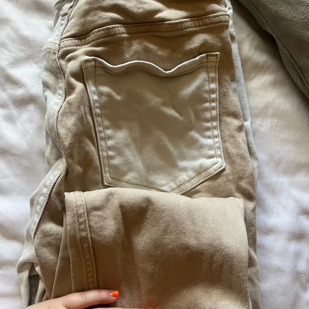 hollister two colored jeans